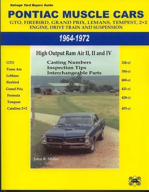 Pontiac Muscle Cars: Engine, Drive Train, And Suspension 1964-1972