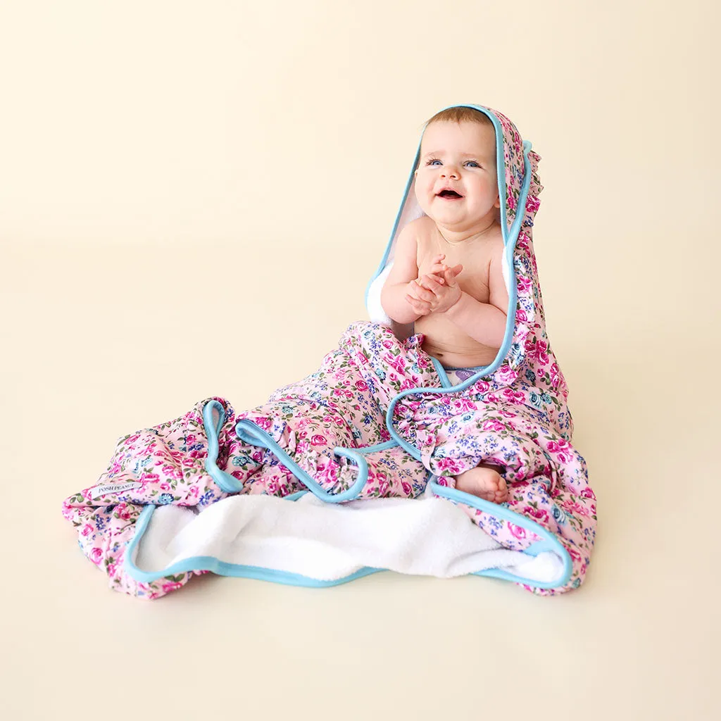 Posh Peanut Pixie Ruffled Hooded Towel