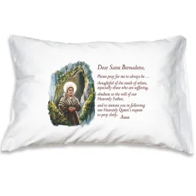 Prayer Pillowcase - St. Bernadette