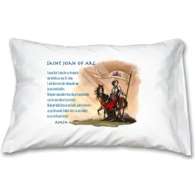 Prayer Pillowcase - St. Joan of Arc