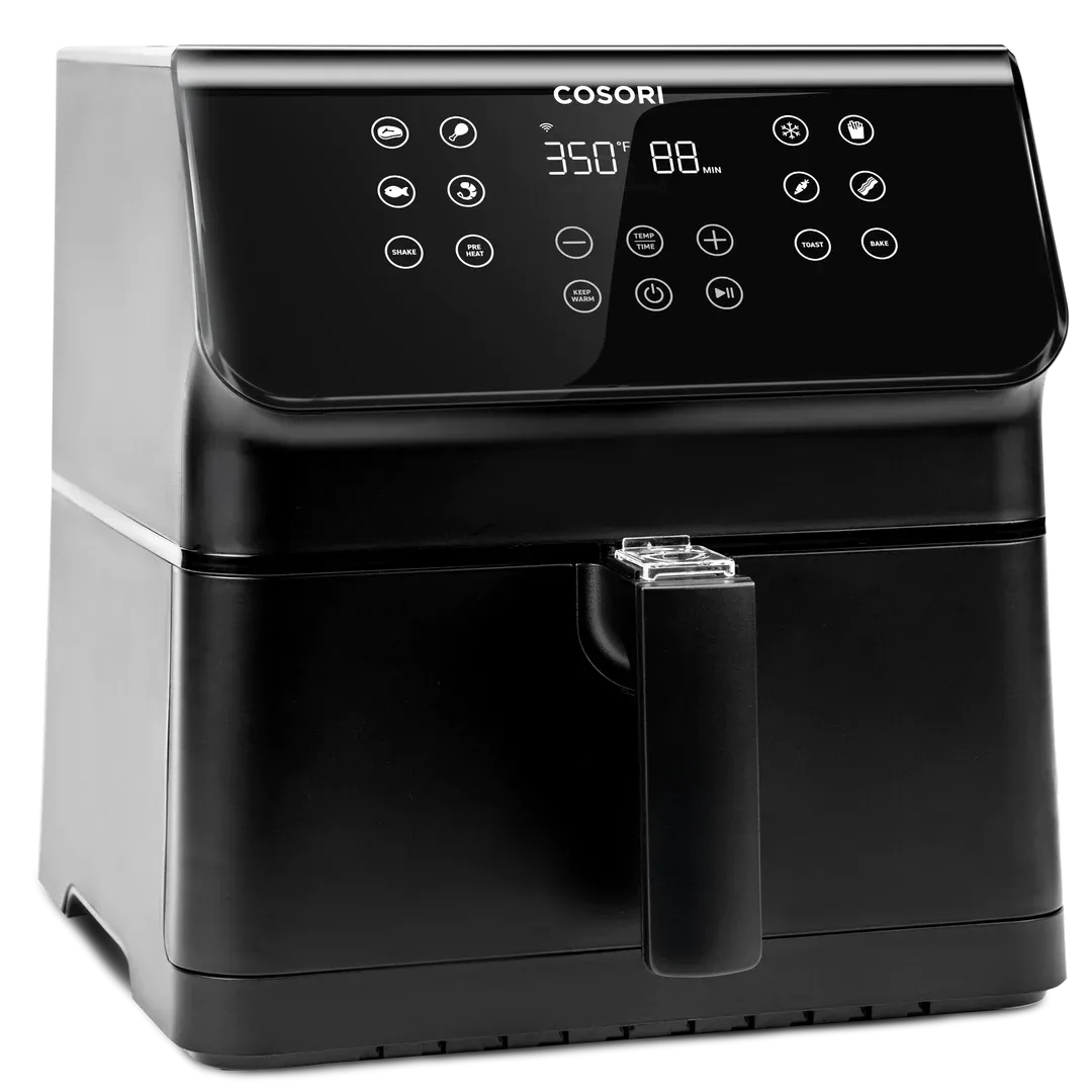 Pro XLS II Smart 5.8-Quart Air Fryer with Pizza Pan - Black