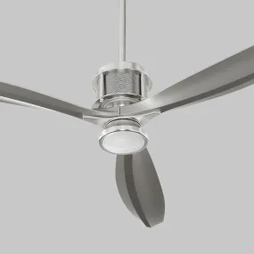 Propel 56" LED Light Fan - Satin Nickel