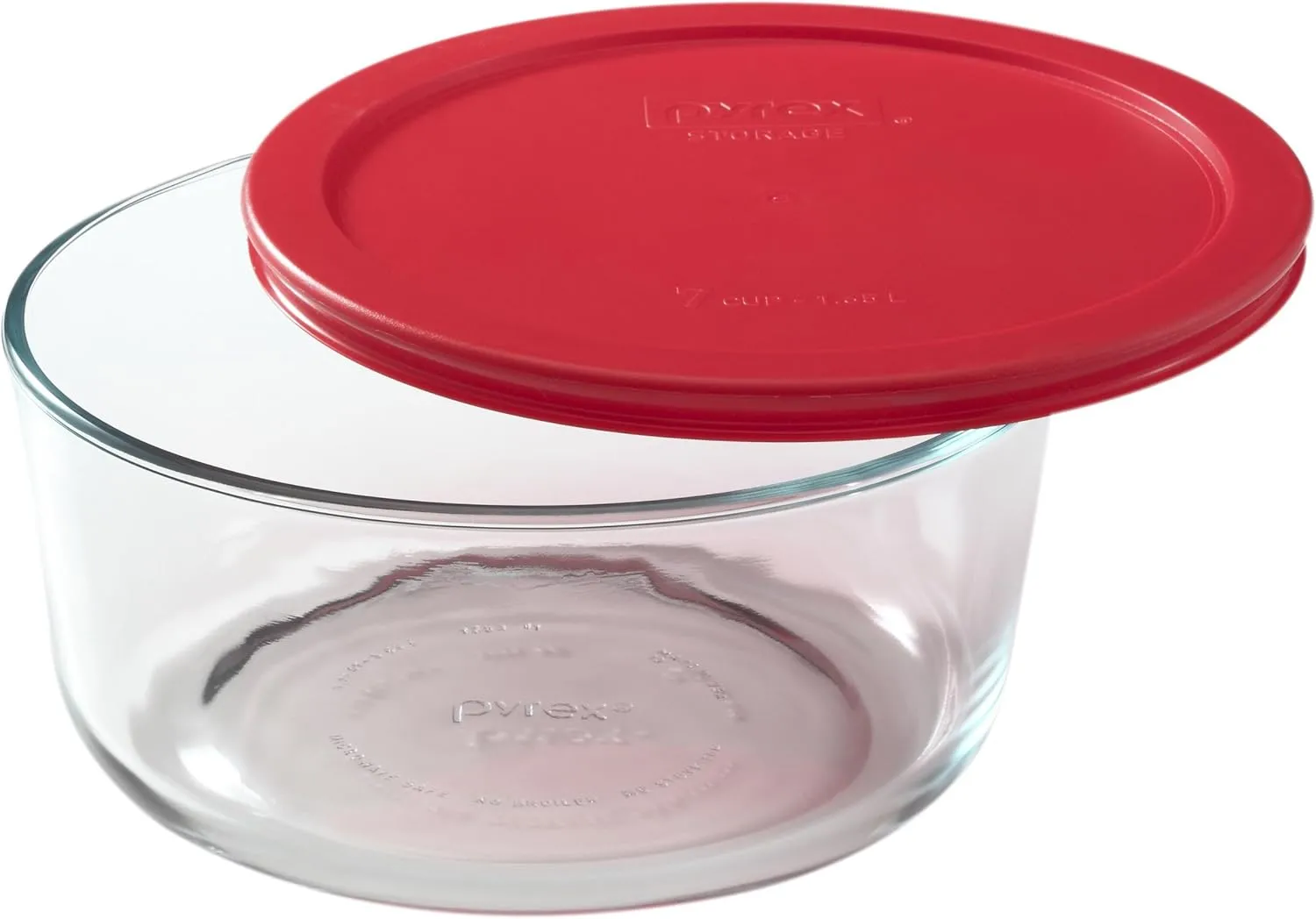 Pyrex Round Storage Dish With Lid – 7 Cup