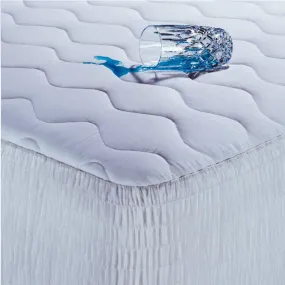 Queen size 100-Percent Cotton Waterproof Mattress Pad - Hypoallergenic