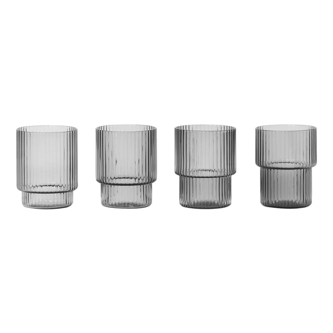 Ripple Small Glass - Set of 4