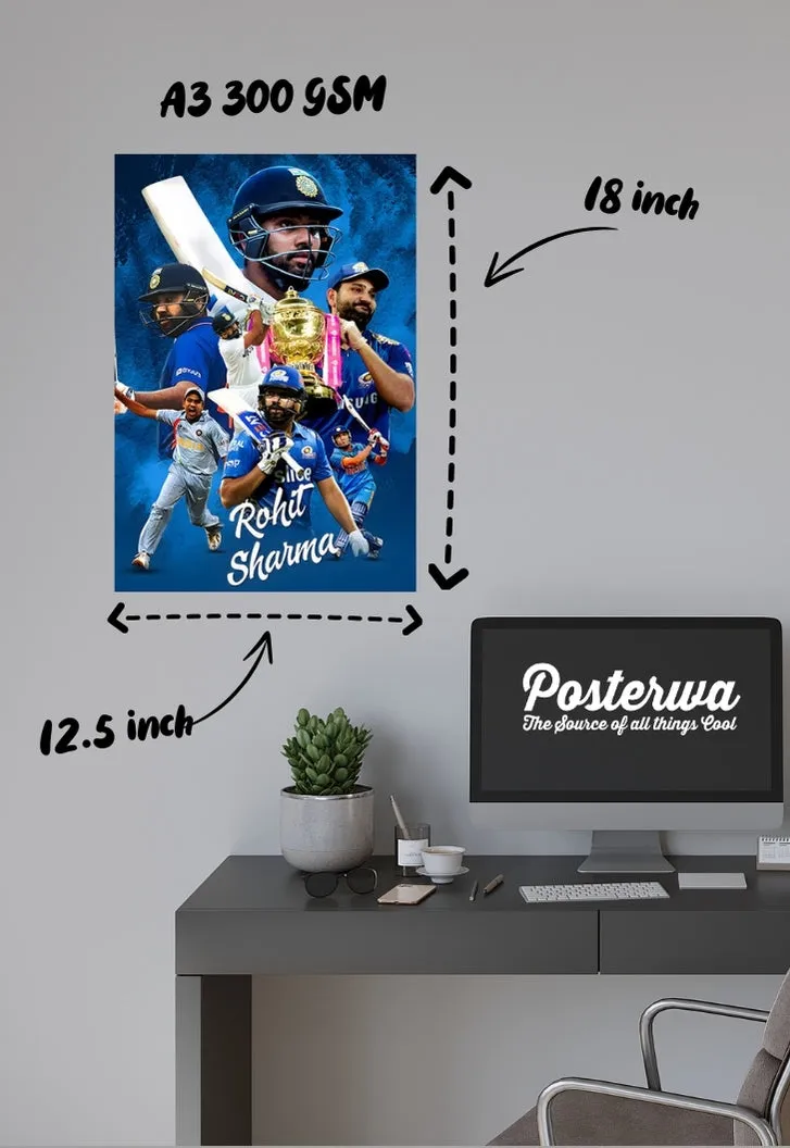 Rohit sharma Poster