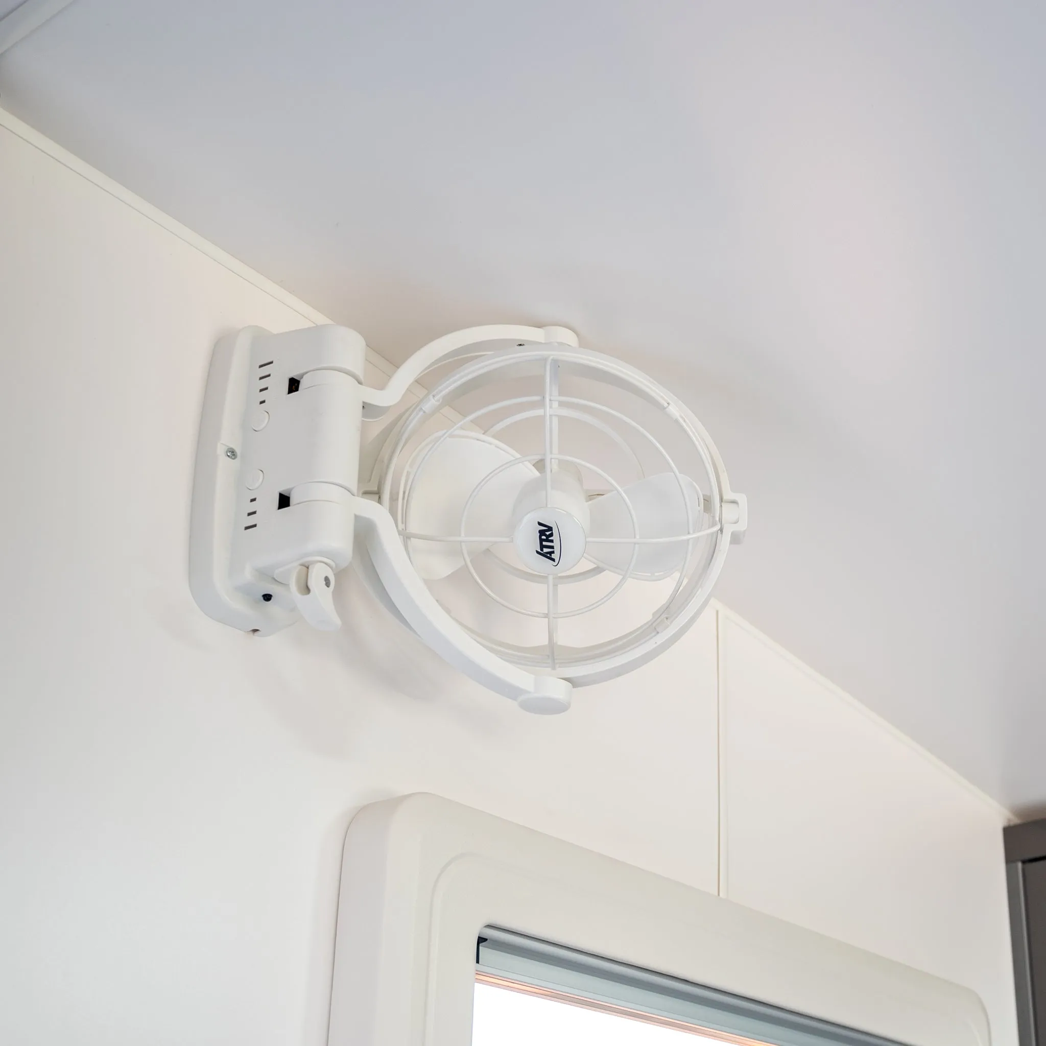 RV & Caravan Interior Fan - White