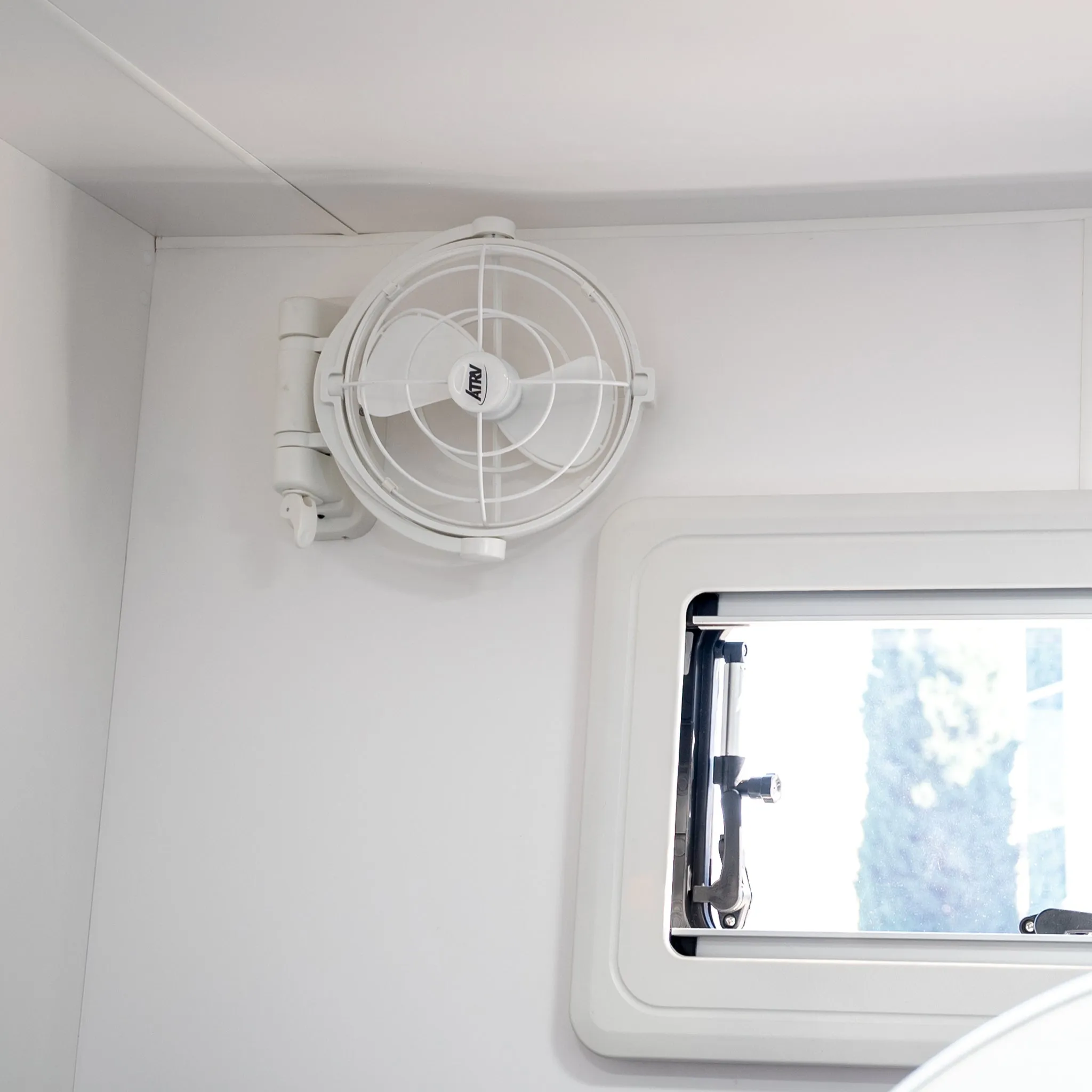 RV & Caravan Interior Fan - White