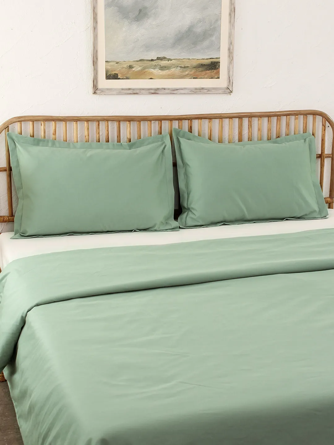 Sage Single Duvet Cover (Green)