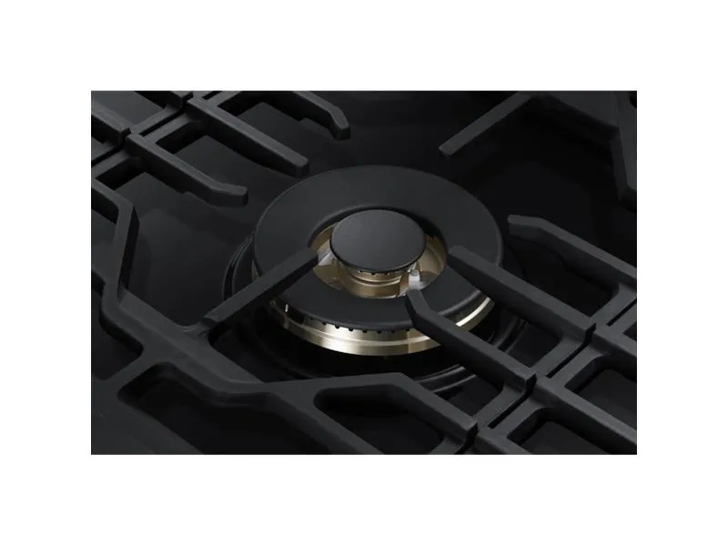 Samsung NA30N7755TG 30" Smart Gas Cooktop with 22K BTU Dual Power Burner in Black Stainless Steel