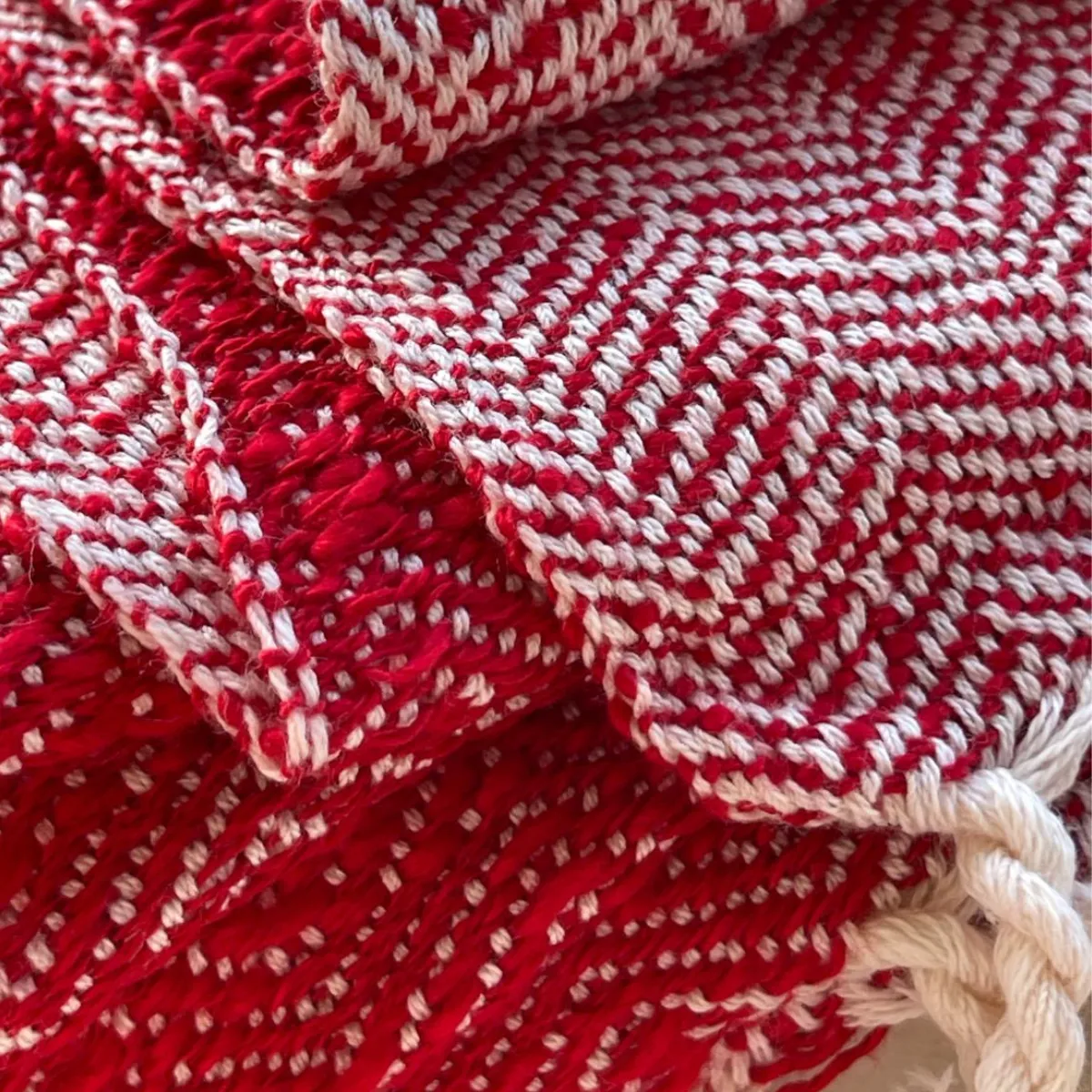 Scarlet Turkish Throw