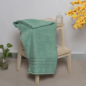 Sea Green Cotton 350 GSM Bath Towel