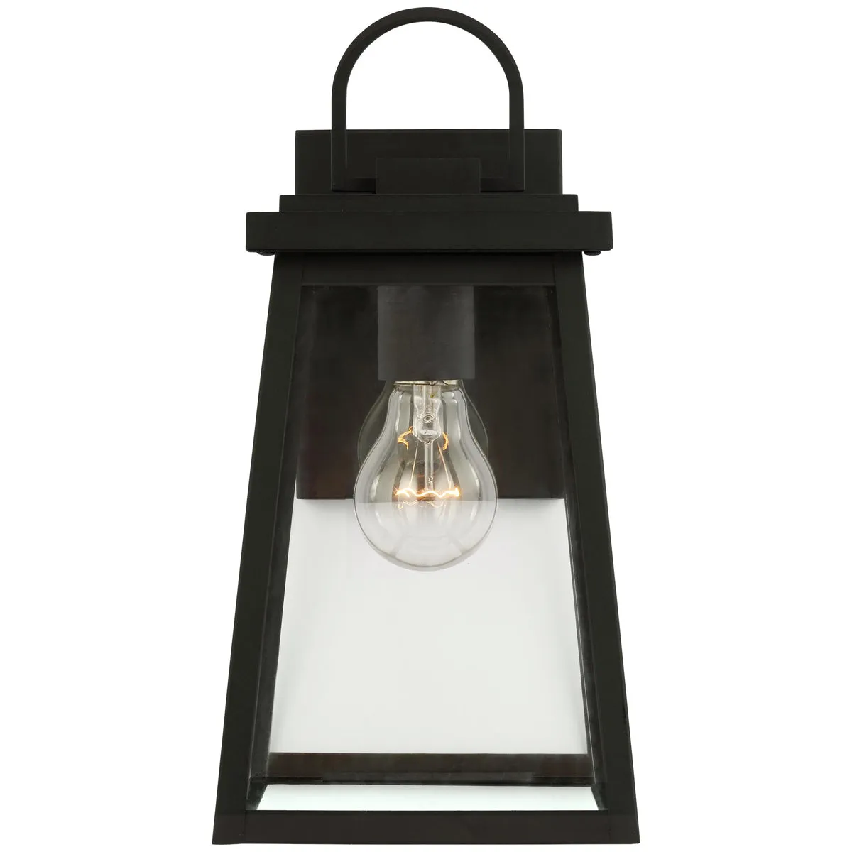 Sea Gull Lighting Founders Medium 1-Light Wall Lantern without Bulb