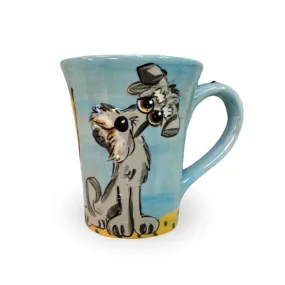 Seaside Schnauzer Ceramic Mug