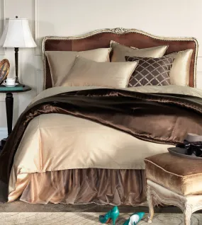 Serico Pure Silk Brown Duvet (Queen 88x90)