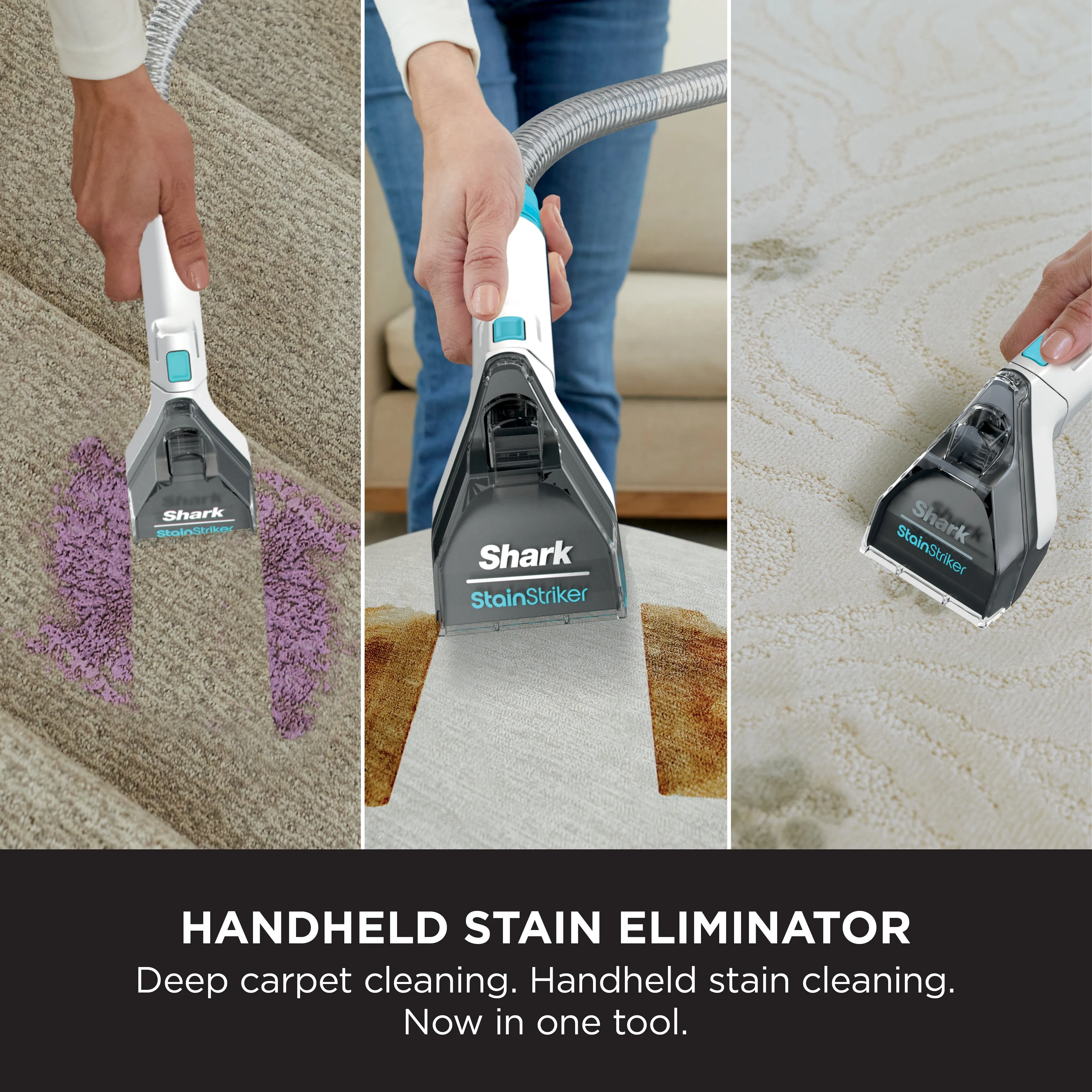 Shark CarpetXpert Deep Carpet Cleaner with Built-In StainStriker EX200UK