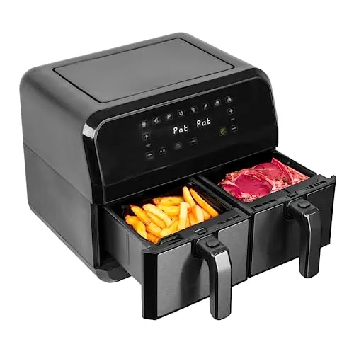 SIA Dual Zone Air SIA Dual Zone Air Fryer in Black, 8L SAF76K (New)