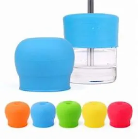 Silicone Sippy Cup Lid with Straw