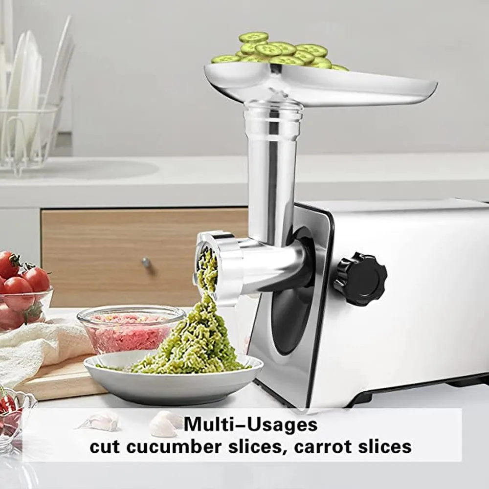 Simple Deluxe Electric Meat Grinder, Heavy Duty Meat Mincer, Food Grinder with Sausage & Kubbe Kit