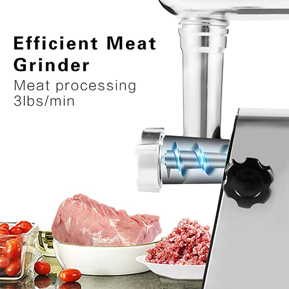 Simple Deluxe Electric Meat Grinder, Heavy Duty Meat Mincer, Food Grinder with Sausage & Kubbe Kit