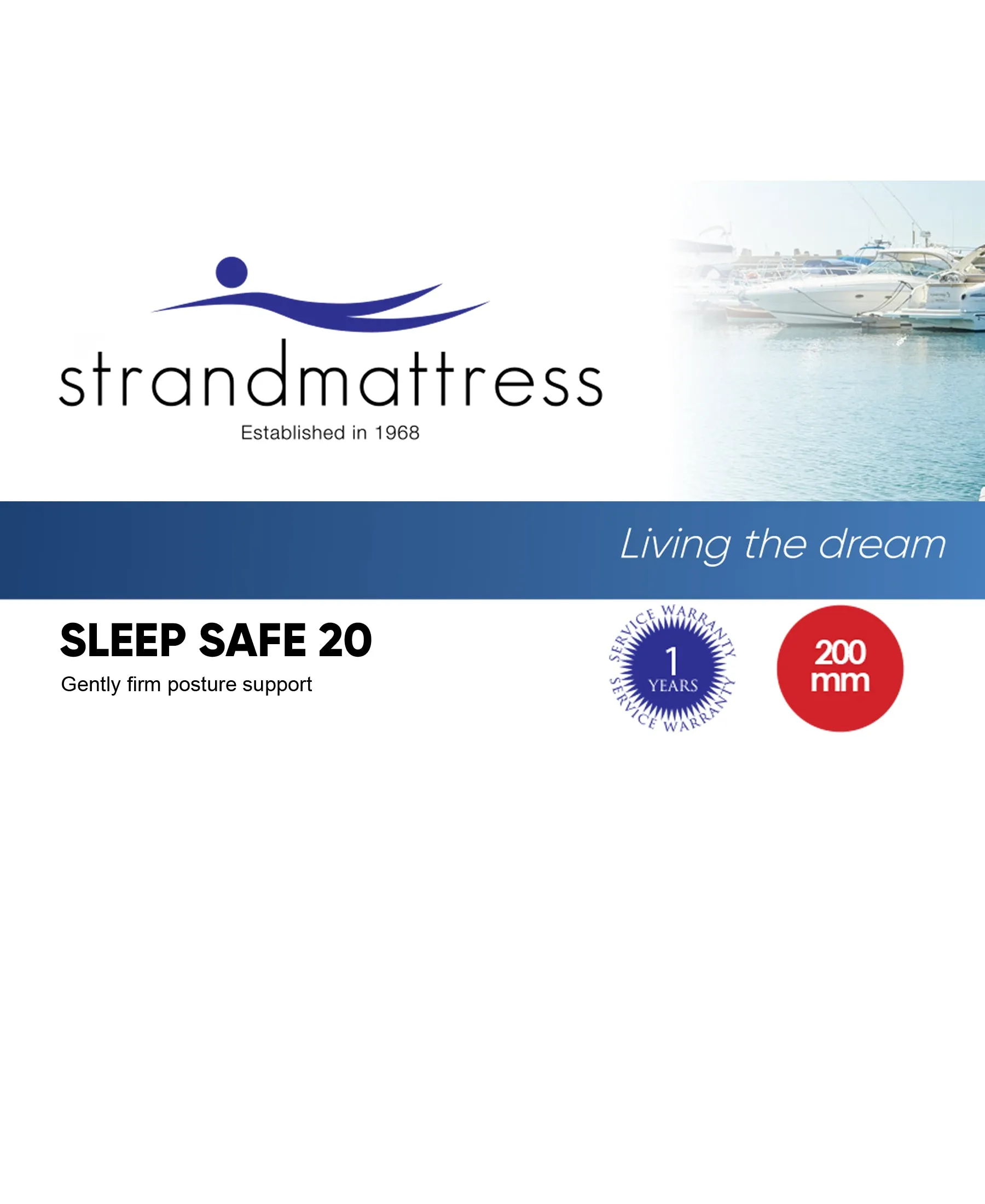 Sleep Safe 2.0 Strandmattress Mattress