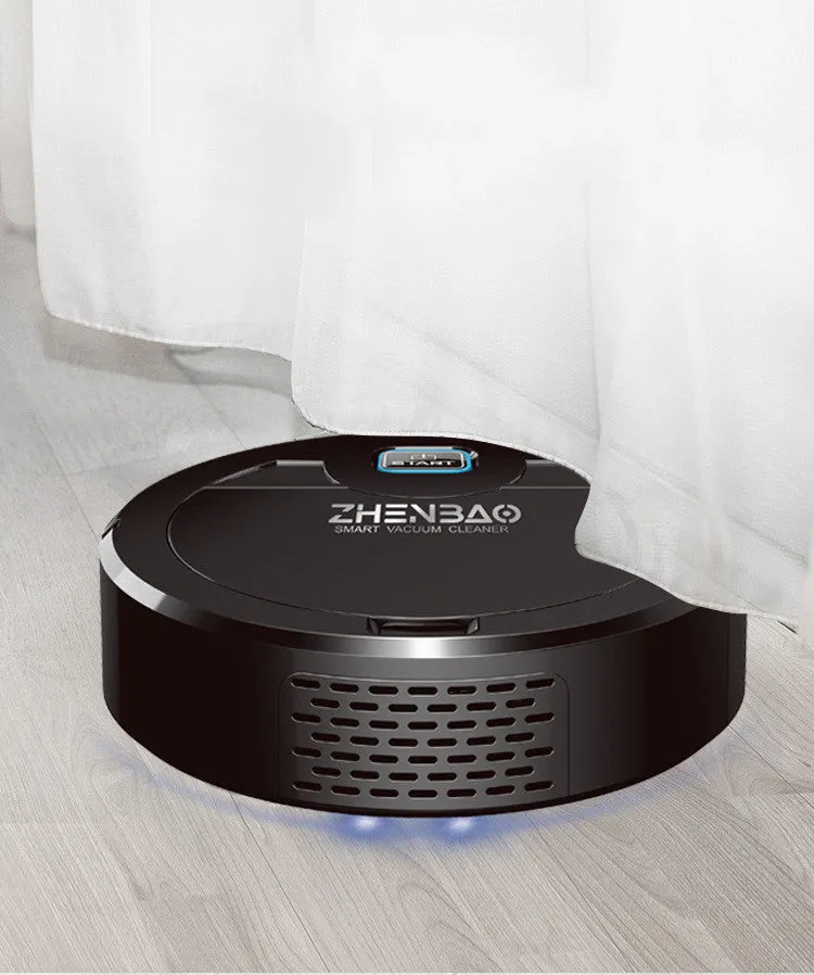 Slim Smart Vacuum Cleaner: Intelligent Anti-Collision & Edge Cleaning with USB Charging