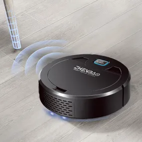 Slim Smart Vacuum Cleaner: Intelligent Anti-Collision & Edge Cleaning with USB Charging