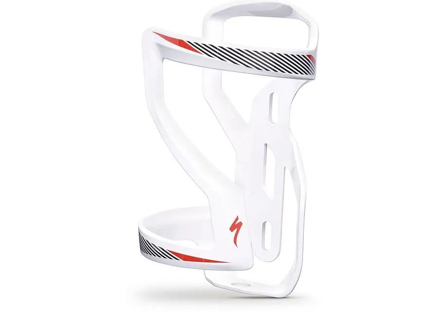 Specialized Zee Cage II Side loading DT White/Black/Red Left