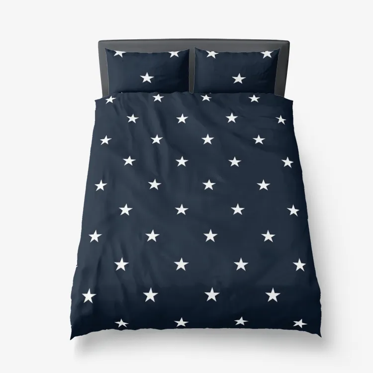 Starry Nights Microfiber Duvet Cover