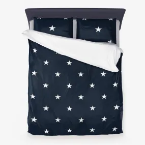 Starry Nights Microfiber Duvet Cover