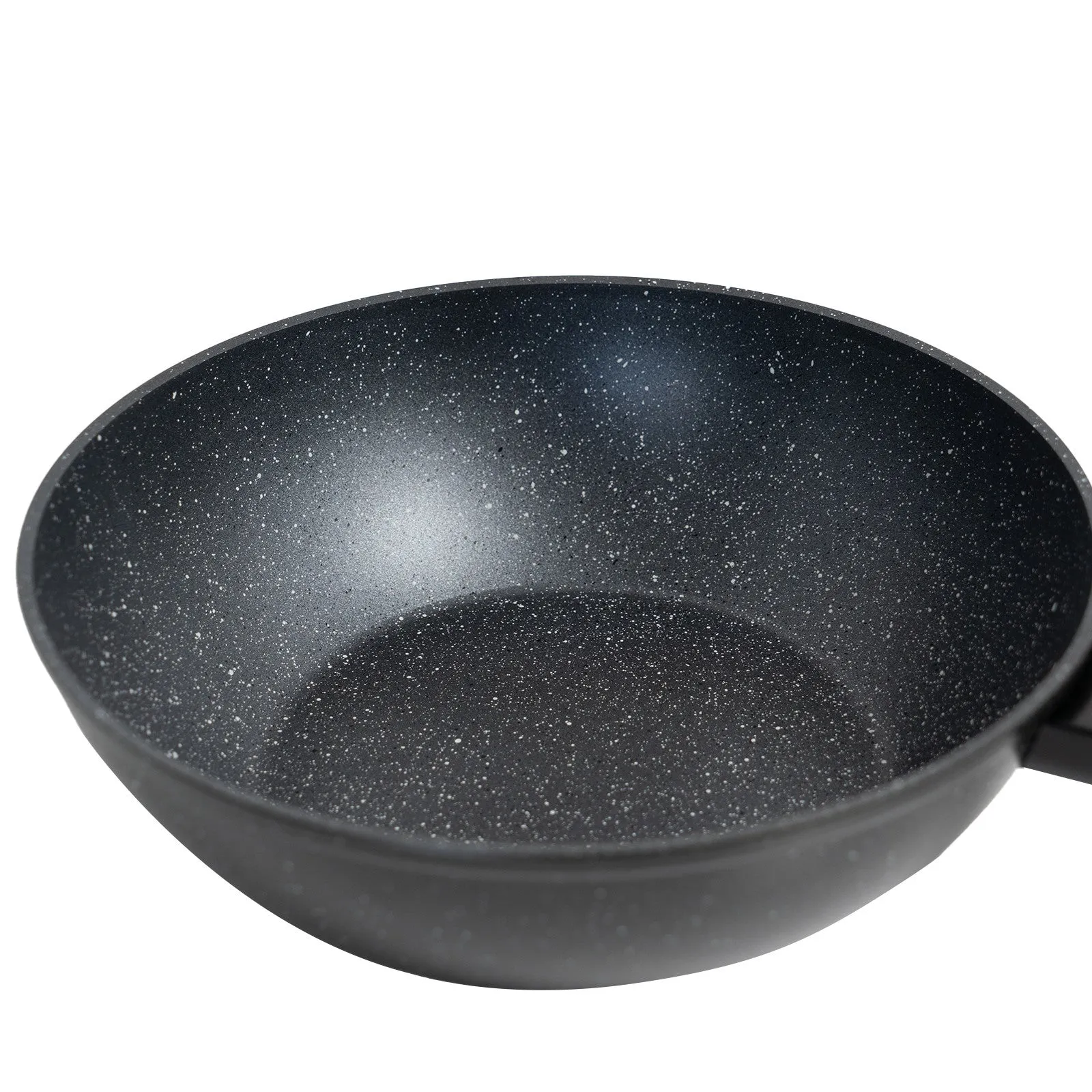 Stone Chef Forged Wok Non Stick Cookware Kitchen Black 28cm