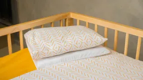 Stripe pattern duvet cover and pillowcase