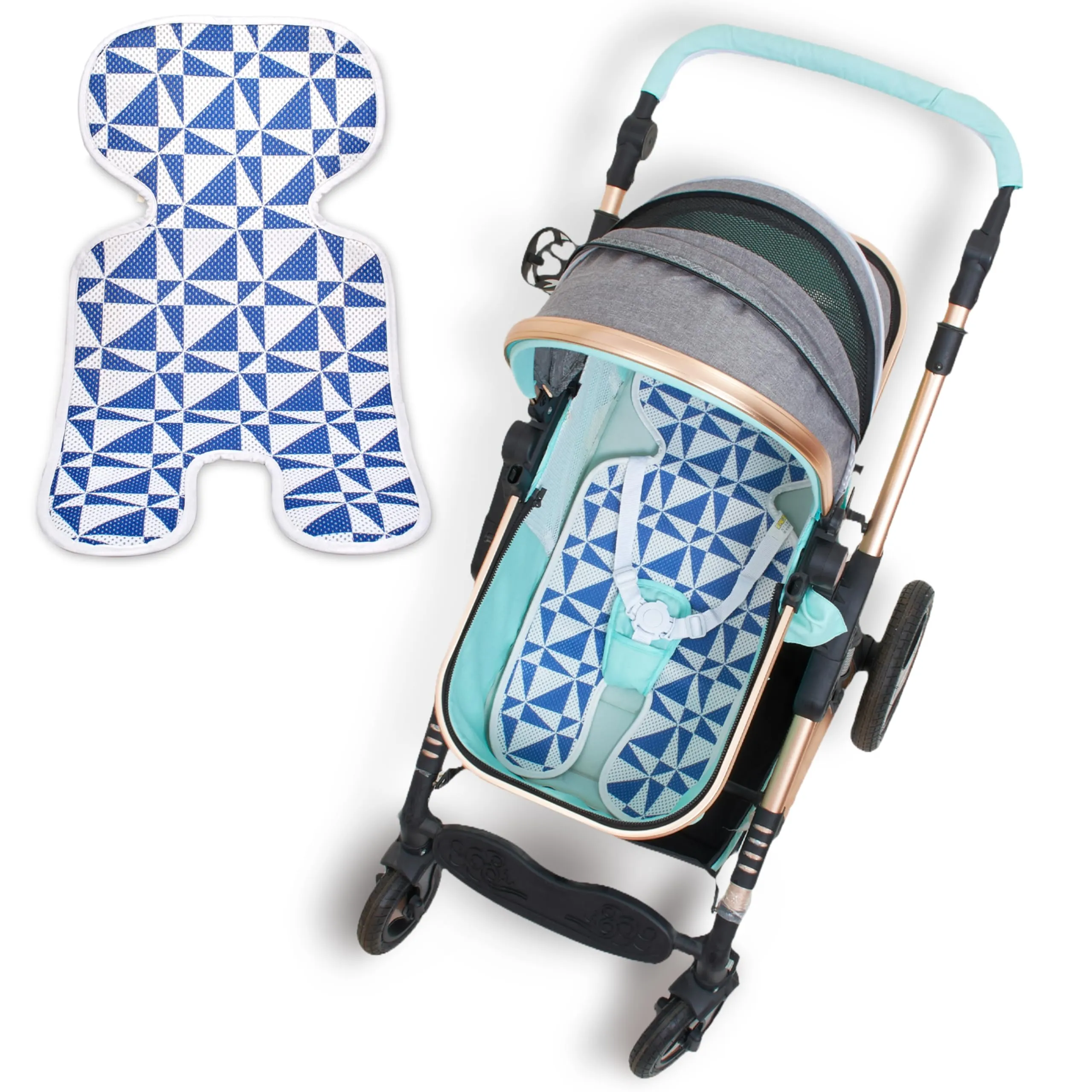 Stroller Liner Cool Seat Cover - Stroller Cooling Pad Insert For Baby