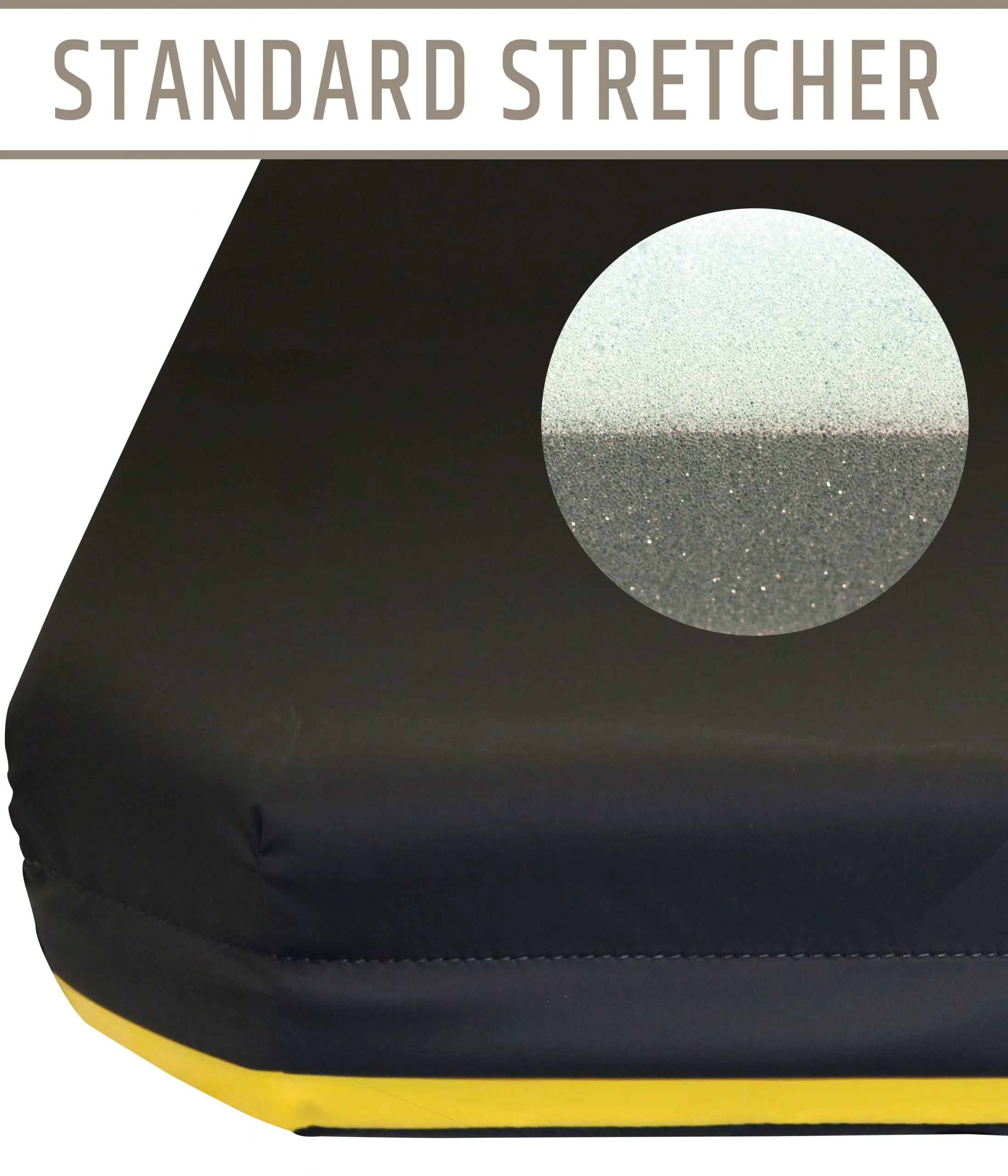 Stryker Renaissance 1211 - 4" Standard Stretcher Pad with Color Identifier (26"w)