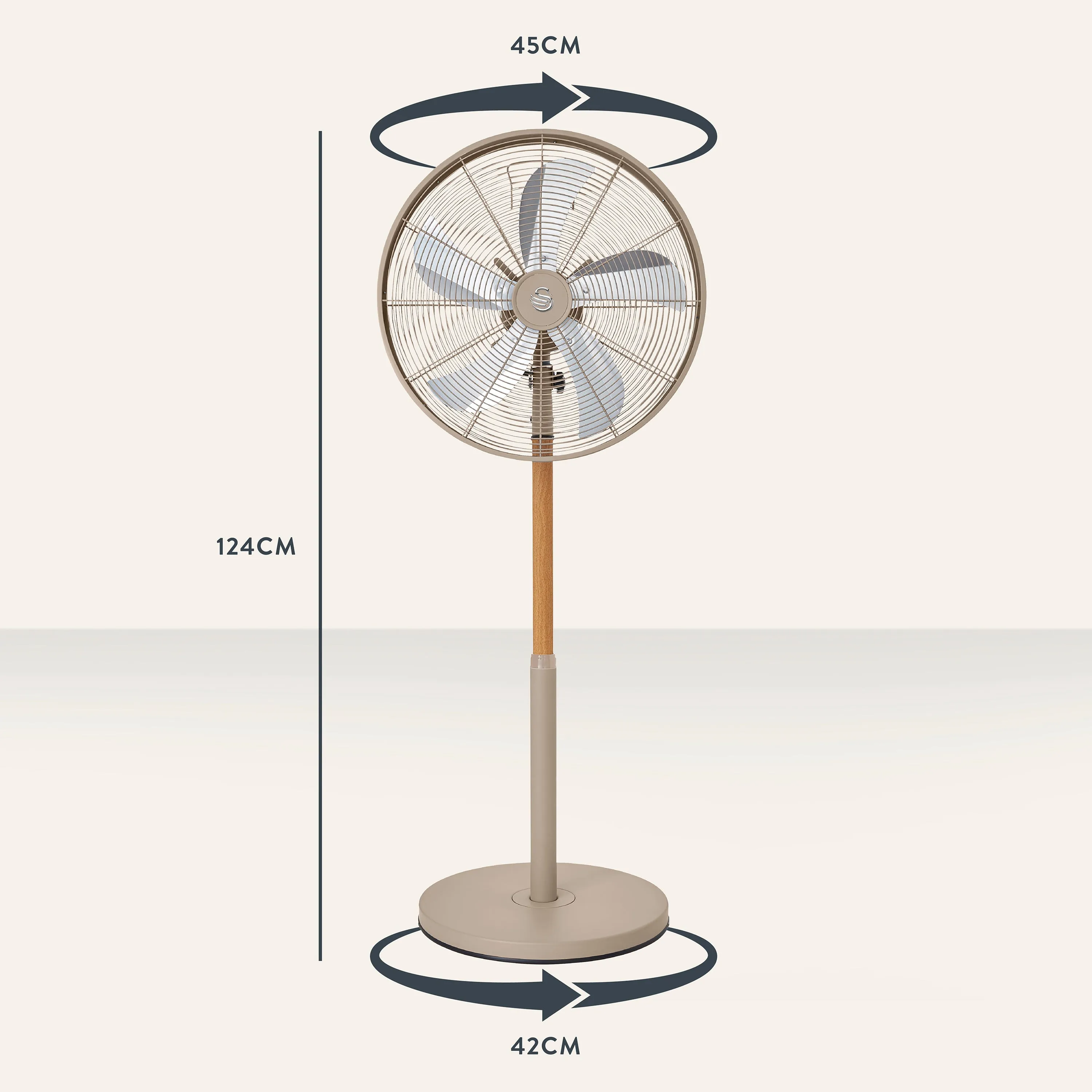 Swan 16 Inch Nordic Stand Fan