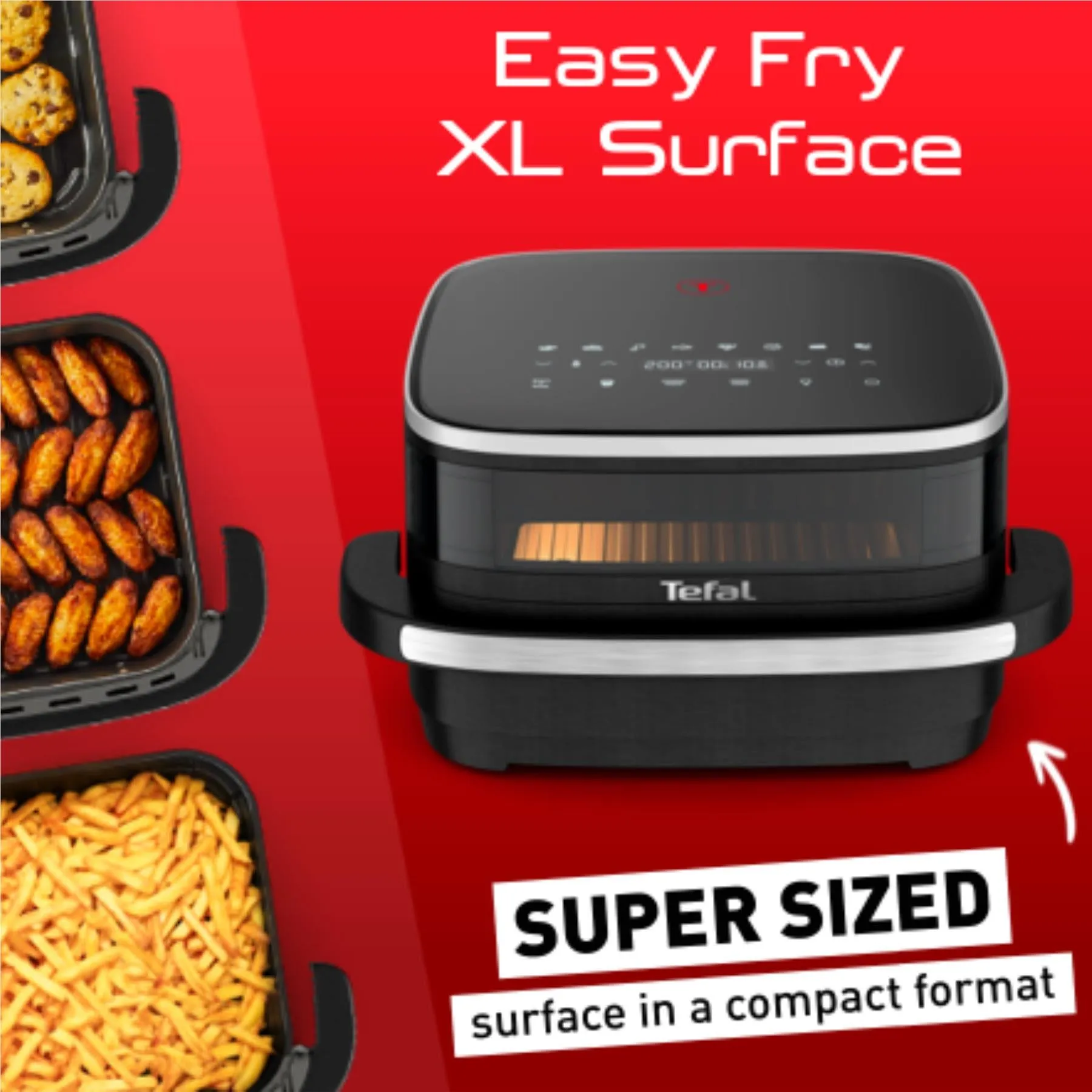 Tefal 4L Easy Fry & Pizza Air Fryer