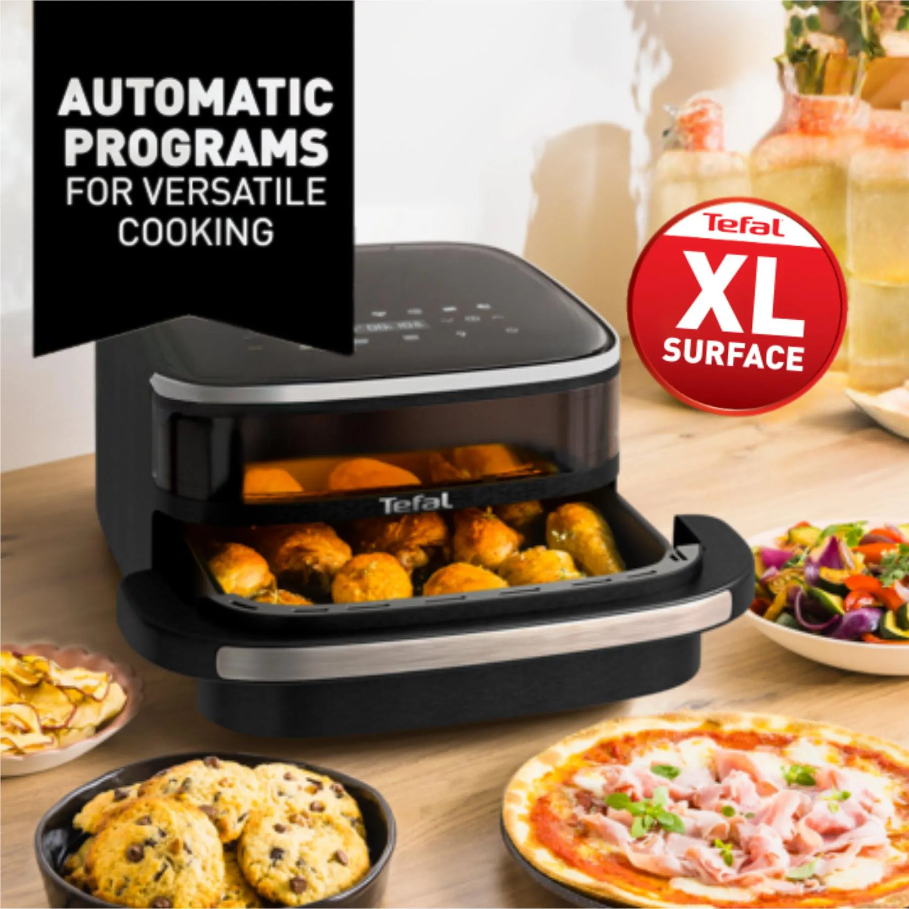 Tefal 4L Easy Fry & Pizza Air Fryer