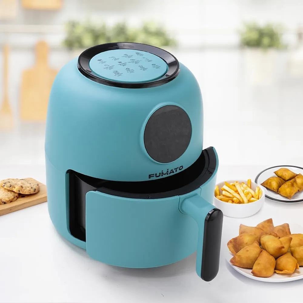 The Better Home Fumato's Kitchen and Appliance Combo|Air Fryer With Air Tight Food Cotainer 680ml Set of 3 |Food Grade Material| Ultimate Utility Combo for Home| Light Blue