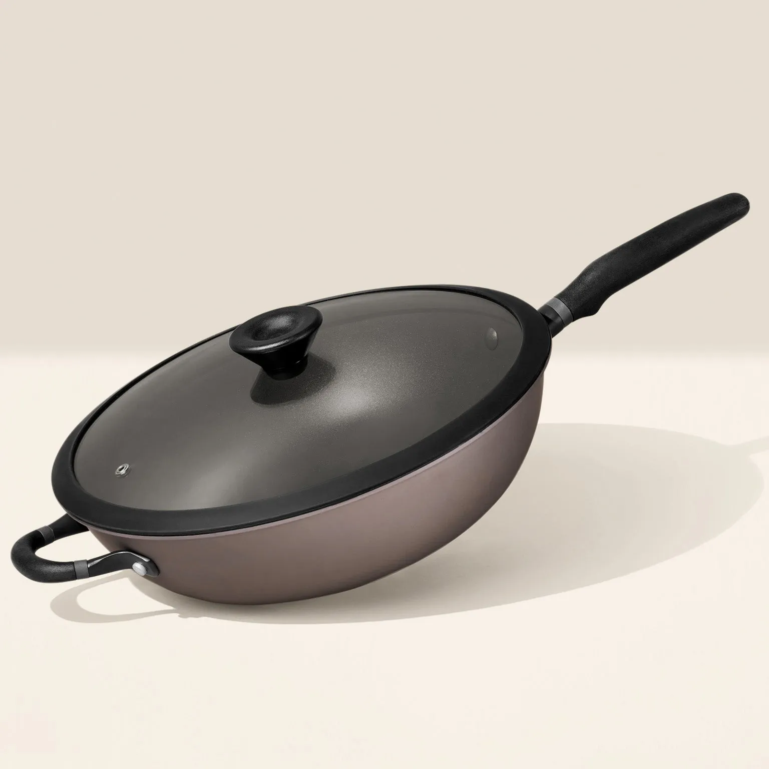 The io Nonstick Flat Bottom Wok: Designed With Chef David Chang