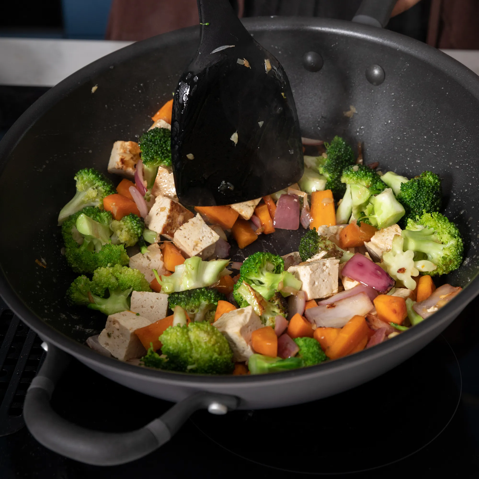 The io Nonstick Flat Bottom Wok: Designed With Chef David Chang