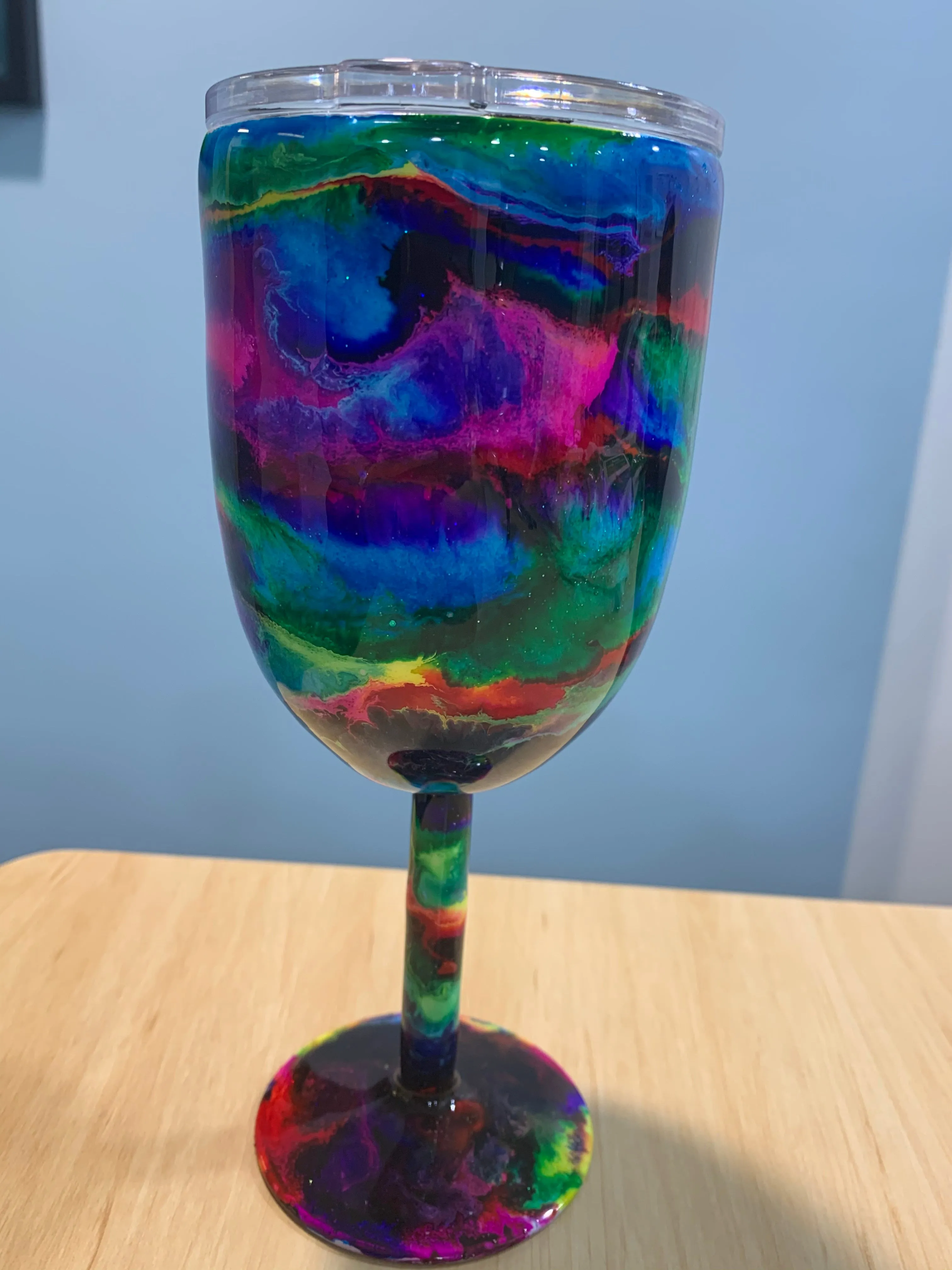 The Party Cup- Stemmed Resin Wine Goblet