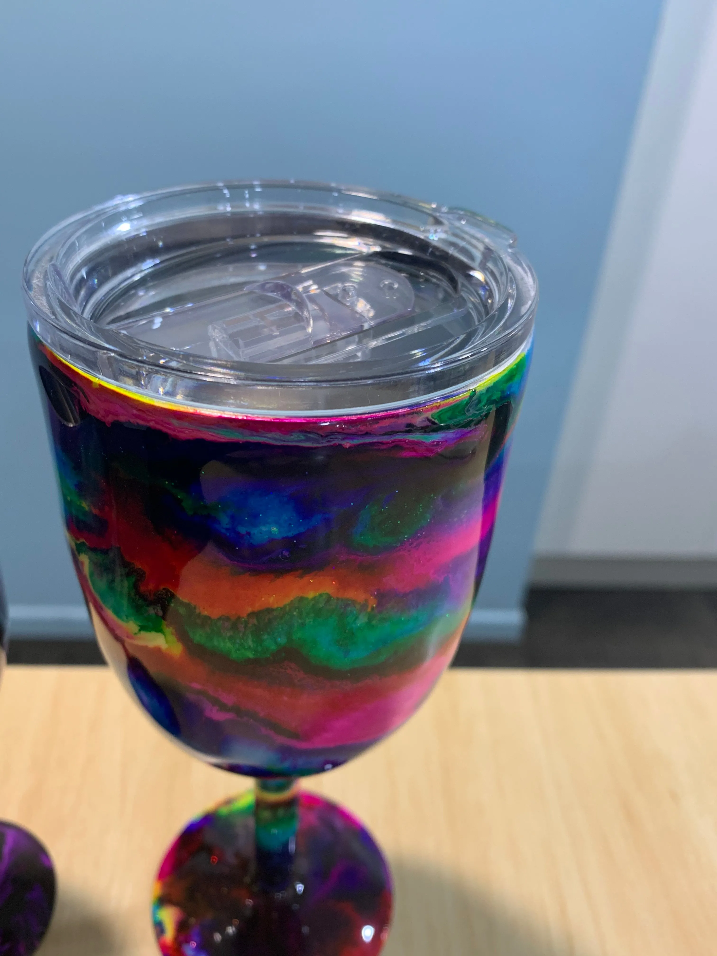 The Party Cup- Stemmed Resin Wine Goblet