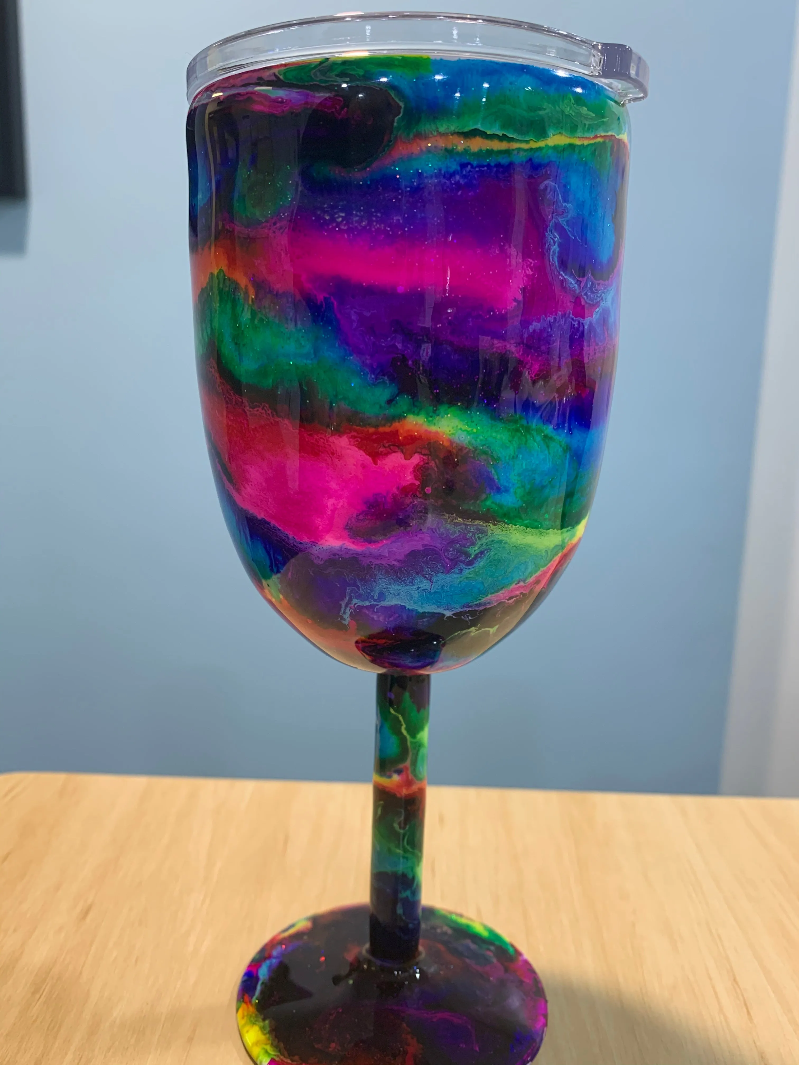 The Party Cup- Stemmed Resin Wine Goblet