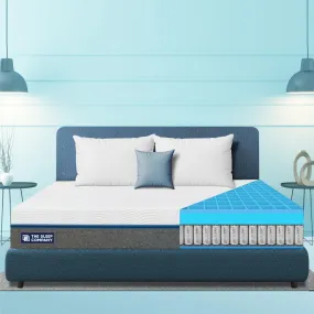 The Sleep Company SmartGRID Ortho Hybrid Mattress King Size |Pocketed Spring Coils for Adaptive Back Support | AIHA Certified | Medium Firm Mattress for Back Pain | 78x72x8 Inch | 10 Years Warranty