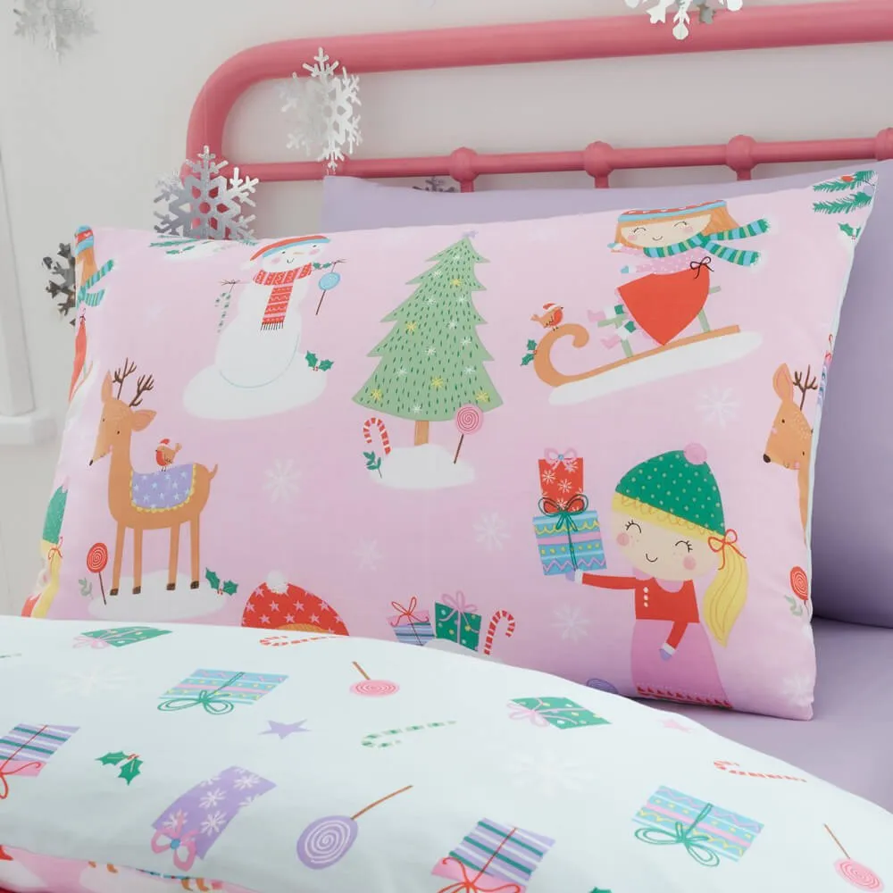 Time for Christmas Personalised Pillowcase