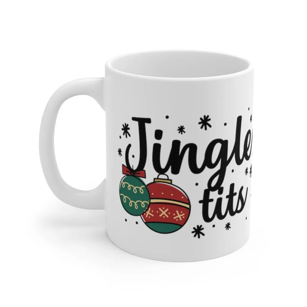 Tinsel Tits - Couples Christmas Mugs