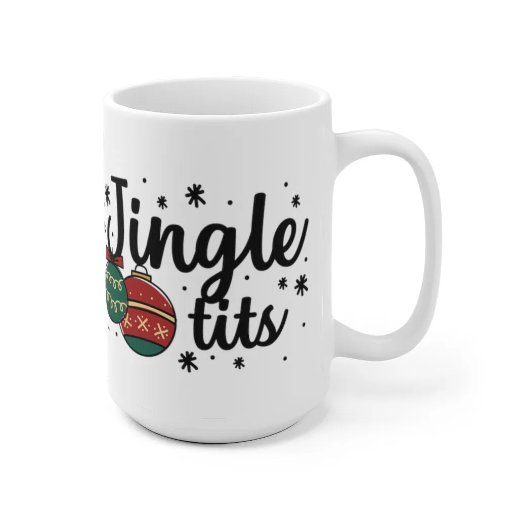 Tinsel Tits - Couples Christmas Mugs