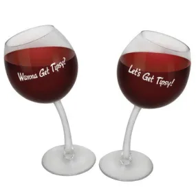 Tipsy Glass Set