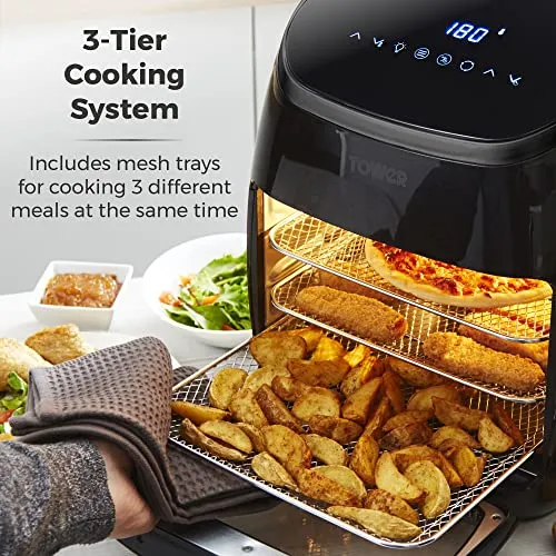 Tower T17076 Xpress Pro Combo 10-in-1 Digital Air Fryer (New)