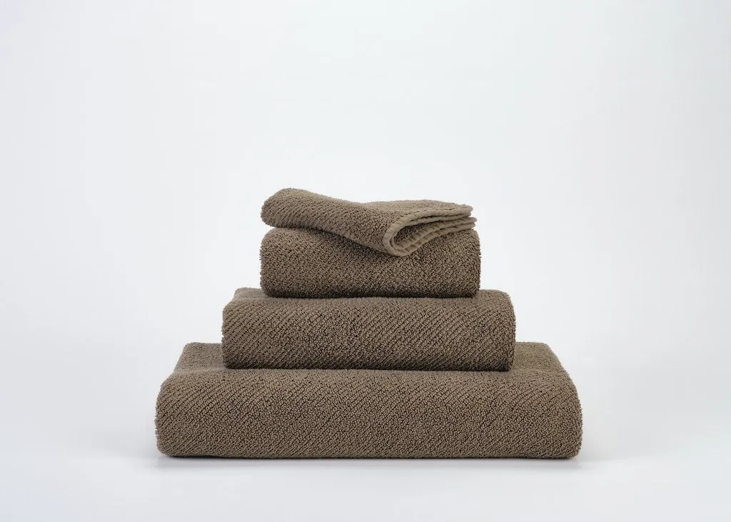 Twill Bath Towels by Abyss and Habidecor